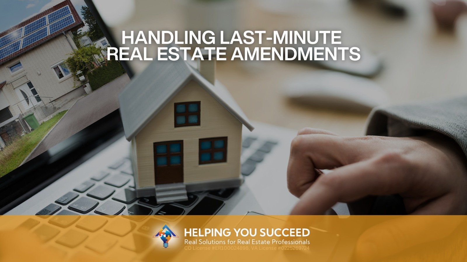 Read more about the article Handling Last-Minute Real Estate Amendments