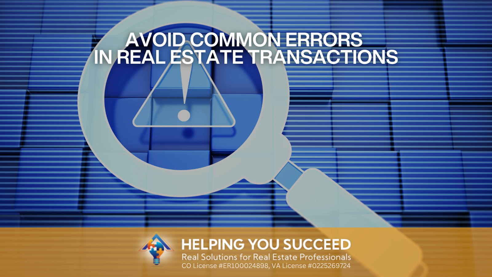 You are currently viewing Common Under Contract Errors and How to Fix Them