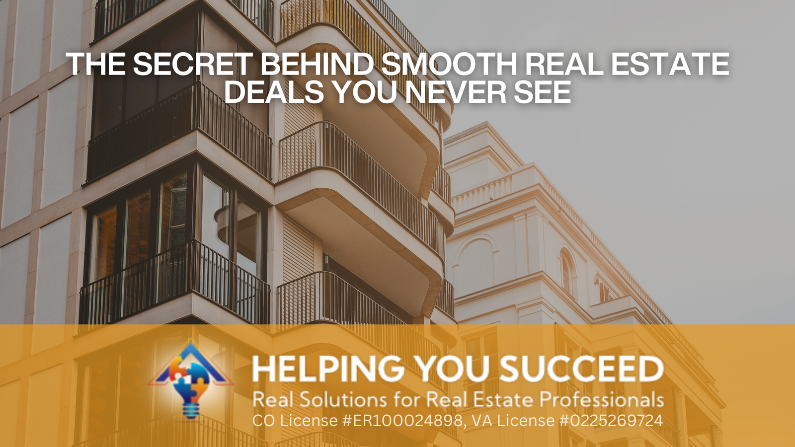 You are currently viewing The Secret Behind Smooth Real Estate Deals You Never See