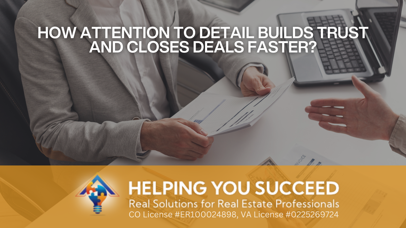 Read more about the article How Attention to Detail Builds Trust and Closes Deals Faster?