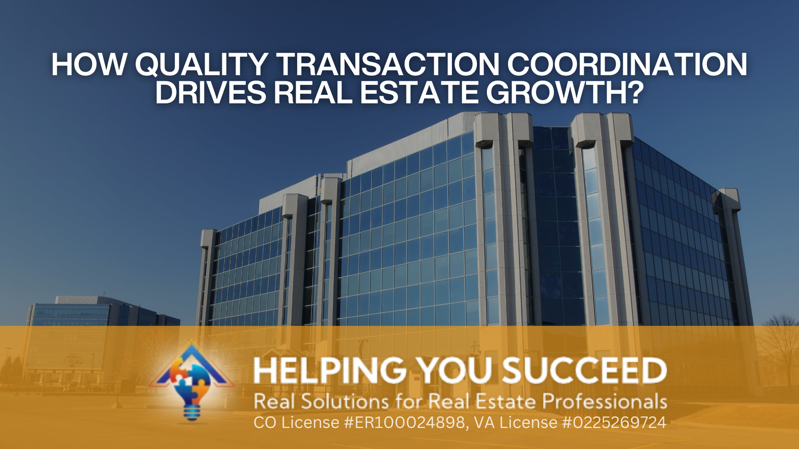 Read more about the article How Quality Transaction Coordination Drives Real Estate Growth?