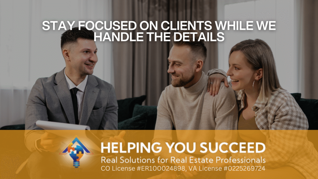 Transaction management for real estate agents