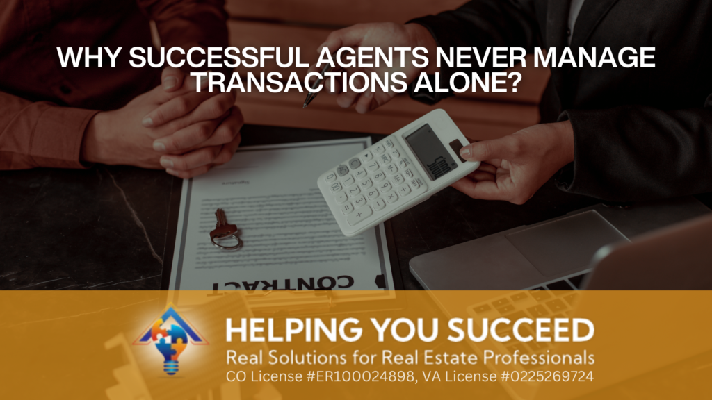real estate transaction support