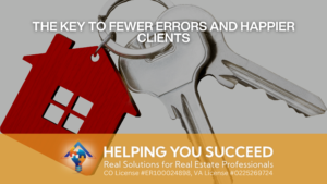 Read more about the article The Key to Fewer Errors and Happier Clients