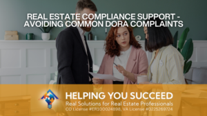 Read more about the article Real Estate Compliance Support – Avoiding Common DORA Complaints