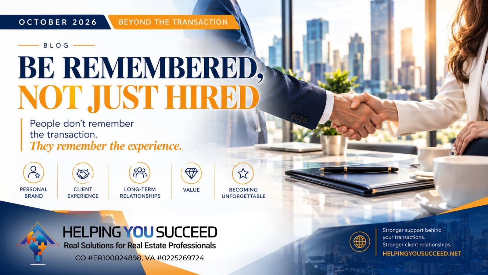 You are currently viewing Beyond the Transaction: Why the Client Experience Is Your Real Estate Brand